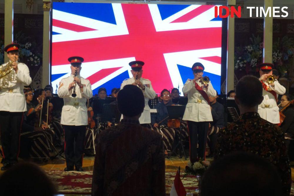 75 Tahun RI-Inggris, Band Pengiring Raja Charles Mainkan Suwe Ora Jamu