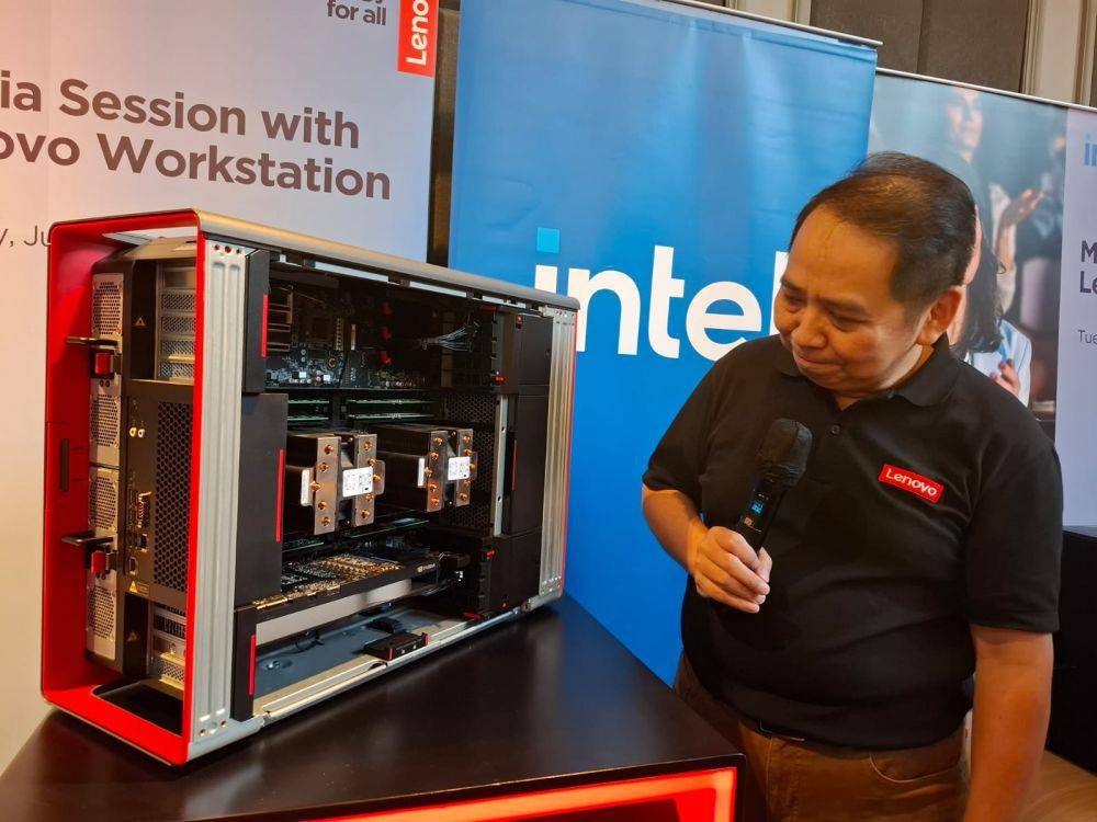 Lenovo ThinkStation PX (IDN Times/Fatkhur Rozi)