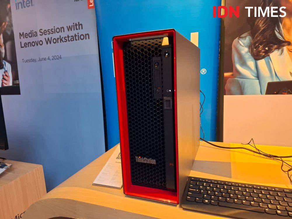 Lenovo ThinkStation P5 (IDN Times/Fatkhur Rozi)