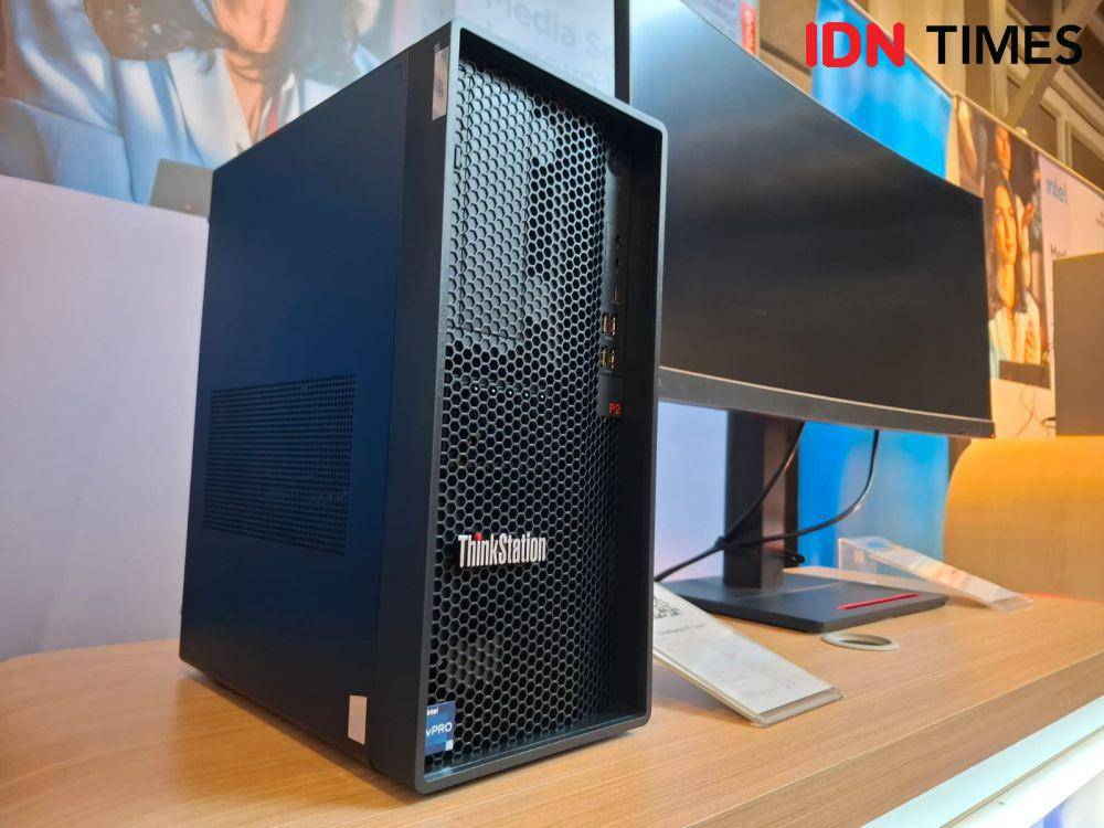 Lenovo ThinkStation P2 (IDN Times/Fatkhur Rozi)