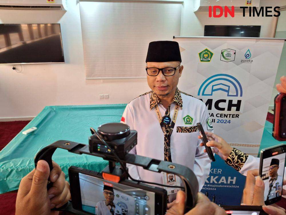 Direktur Pelayanan Luar Negeri, Direktorat Jenderal Penyelenggaraan Haji dan Umrah, Kementerian Agama, Subhan Chalid. IDN Times/Faiz Nashrillah