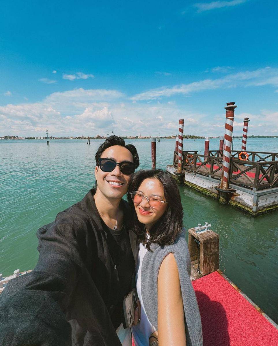 potret Vidi Aldiano dan  Sheila Dara (instagram.com/vidialdiano)