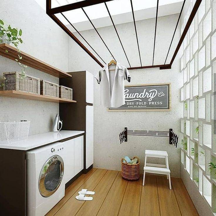 ide membuat tempat jemuran di dalam rumah (amzn.to)