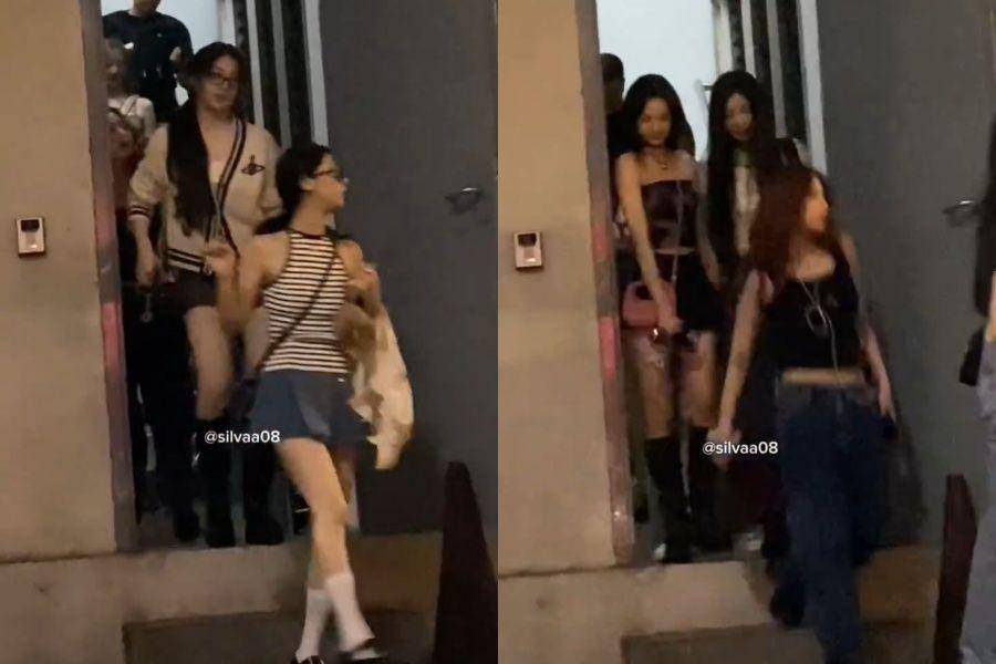 BABYMONSTER saat tiba di Bandara Soekarno Hatta Indonesia (twitter.com/___silvaa08)