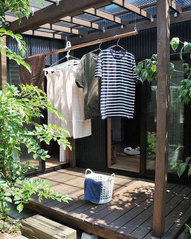 ide membuat tempat jemuran di dalam rumah (limia.jp)