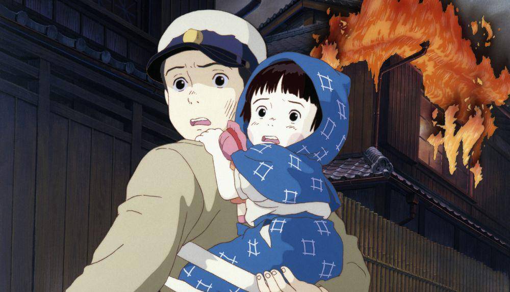 Film Ghibli yang menggambarkan kejamnya peperangan (dok. Studio Ghibli/Grave of the Fireflies)