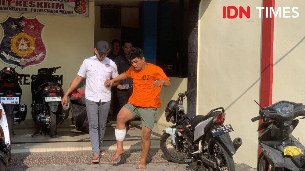 Baru Saja Bebas, Seorang Residivis di Medan Kembali Bobol Rumah