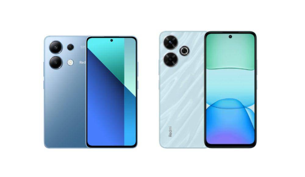 Xiaomi Redmi Note 13 4G (kiri) dan Xiaomi Redmi13 (kanan) (mi.co.id)