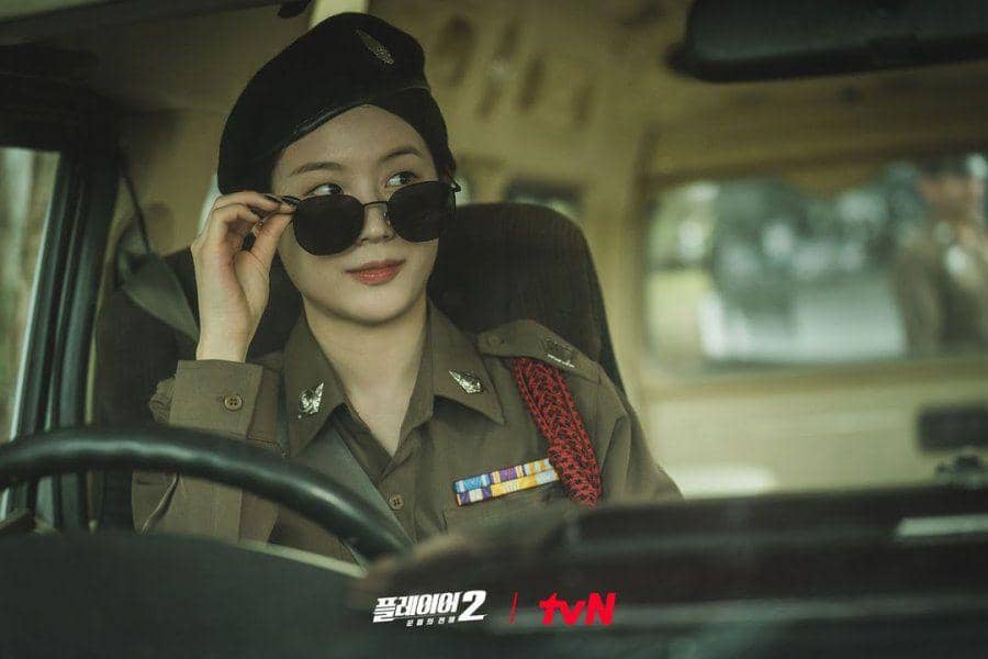 Jang Gyu Ri tampil dalam adegan drama Korea The Player 2: Master of Swindlers yang ditayangkan tvN.