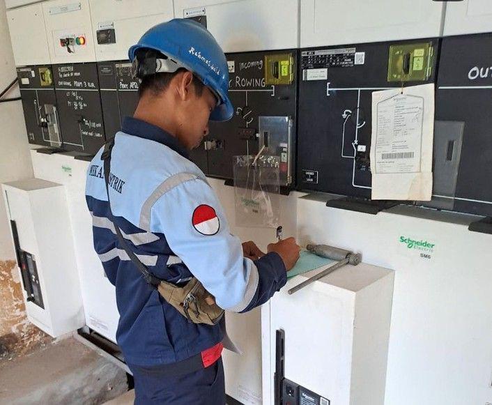 Pipa PDAM Tirta Musi Palembang bocor (Dok. Instagram perumdatirtamusi)