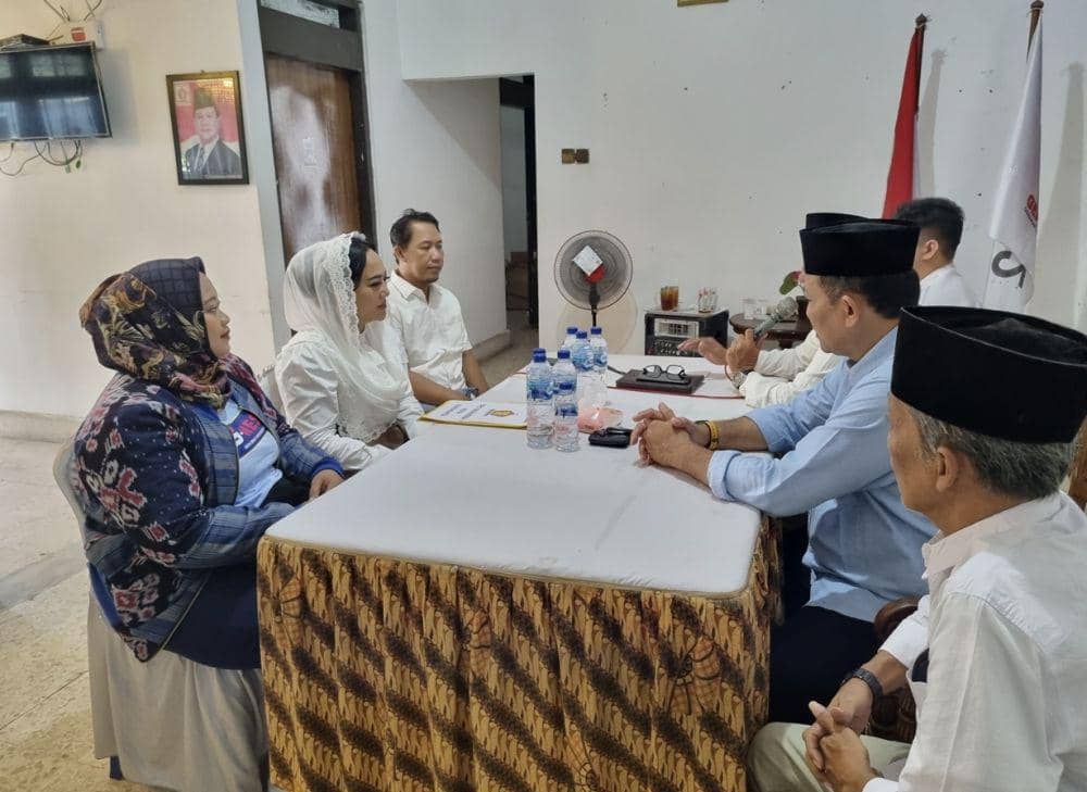 Diah Warih resmi mendaftar bakal calon walikota dari Partai Gerindra. (Dok/Istimewa)