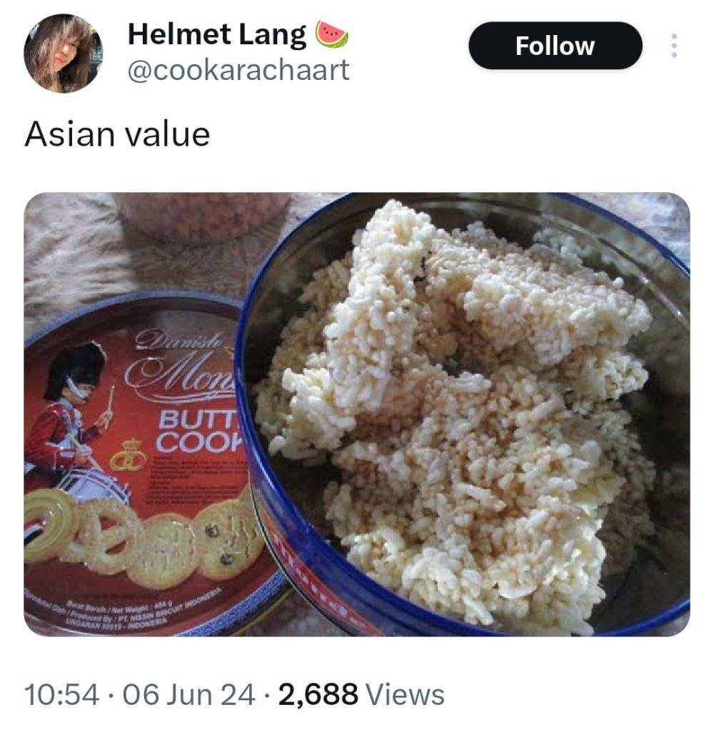 meme Asian value (twitter.com/cookaraachart)