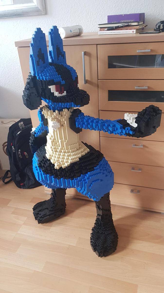 potret rakitan LEGO tema Pokémon (reddit.com/user/PaximillianRex)