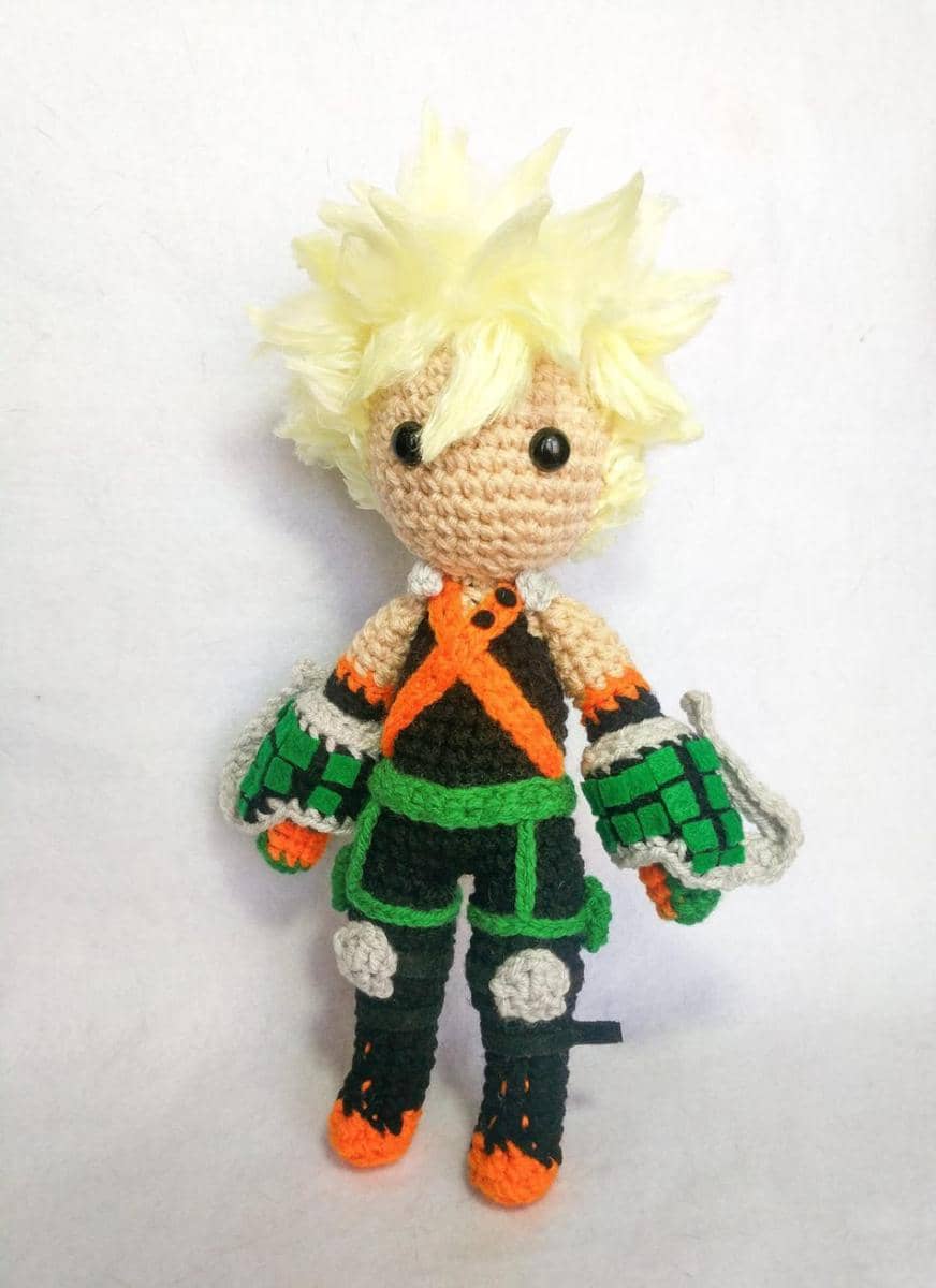 potret rajutan tangan bertema Bakugo (reddit.com/user/minimimi573)