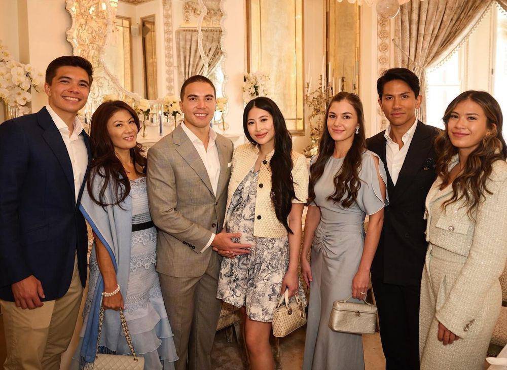 potret baby shower kakak ipar Prince Mateen (instagram.com/janetira)