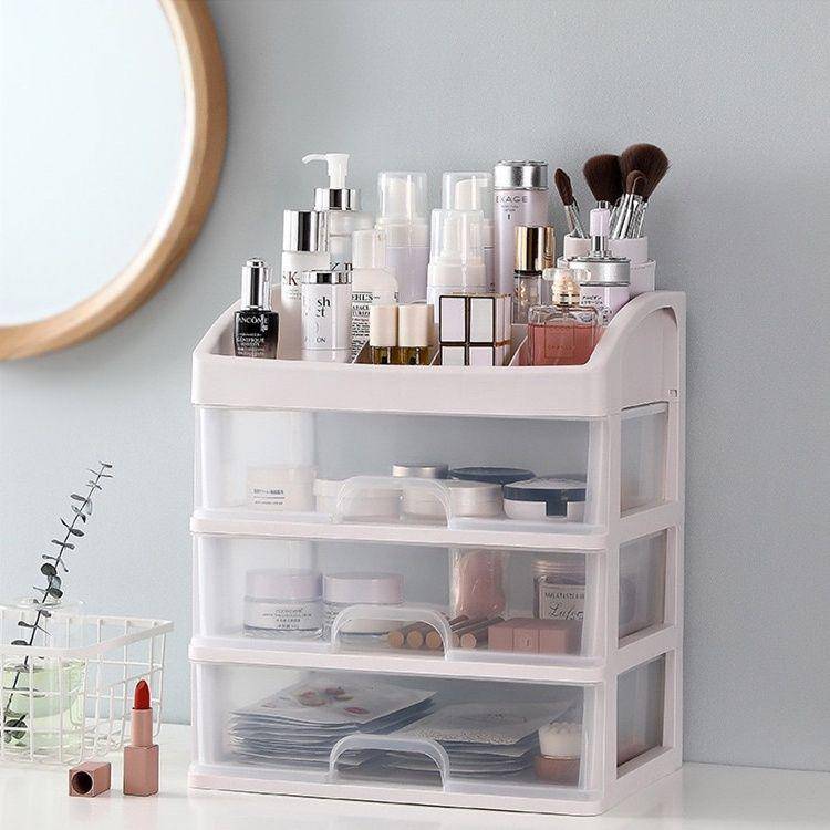 Ilustrasi rak kosmetik (Shopee/moooi official shop)