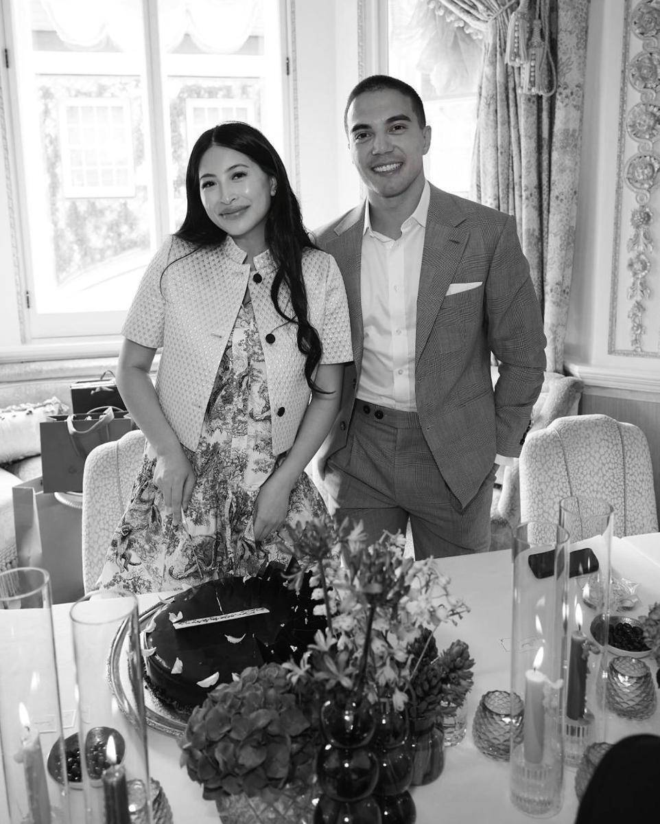 potret baby shower kakak ipar Prince Mateen (instagram.com/janetira)