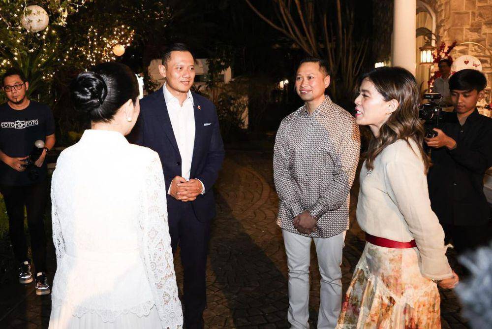 potret Agus dan Annisa Yudhoyono di pesta ulang tahun Merry Riana (instagram.com/agusyudhoyono)