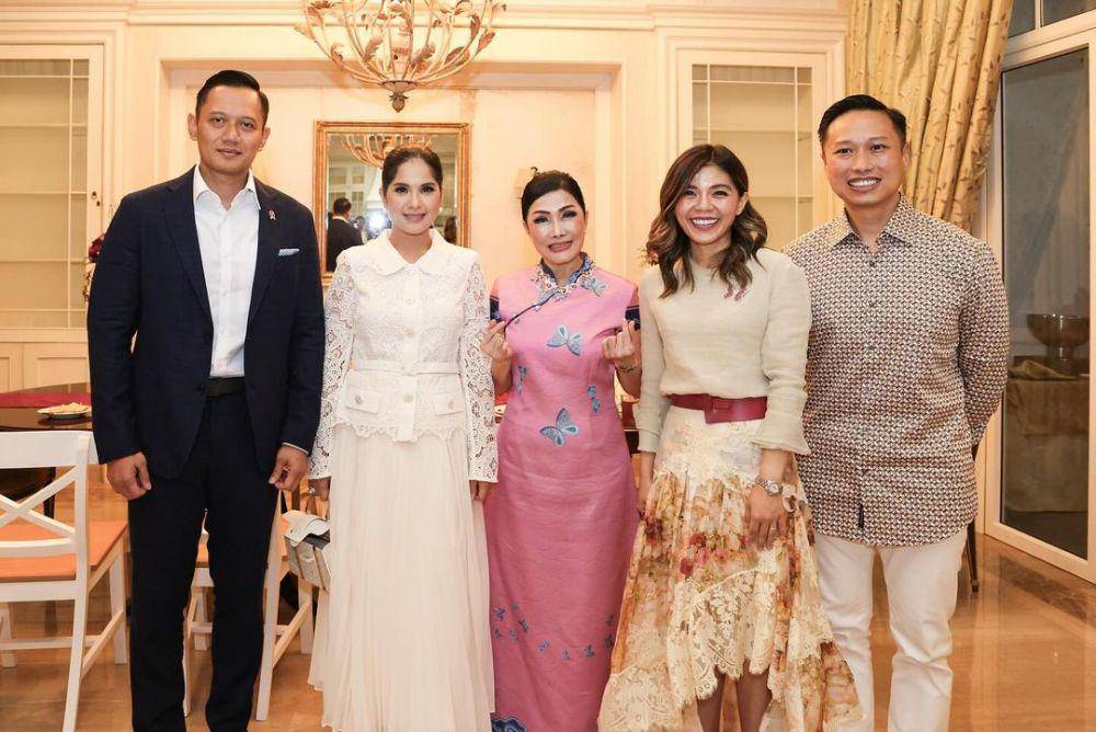 potret Agus dan Annisa Yudhoyono di pesta ulang tahun Merry Riana (instagram.com/agusyudhoyono)