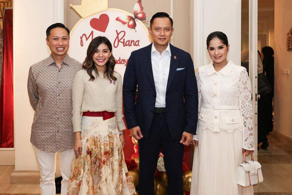potret Agus dan Annisa Yudhoyono di pesta ulang tahun Merry Riana (instagram.com/agusyudhoyono)