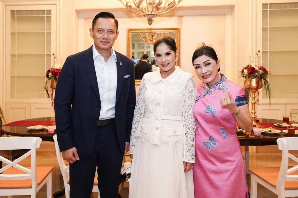 potret Agus dan Annisa Yudhoyono di pesta ulang tahun Merry Riana (instagram.com/agusyudhoyono)