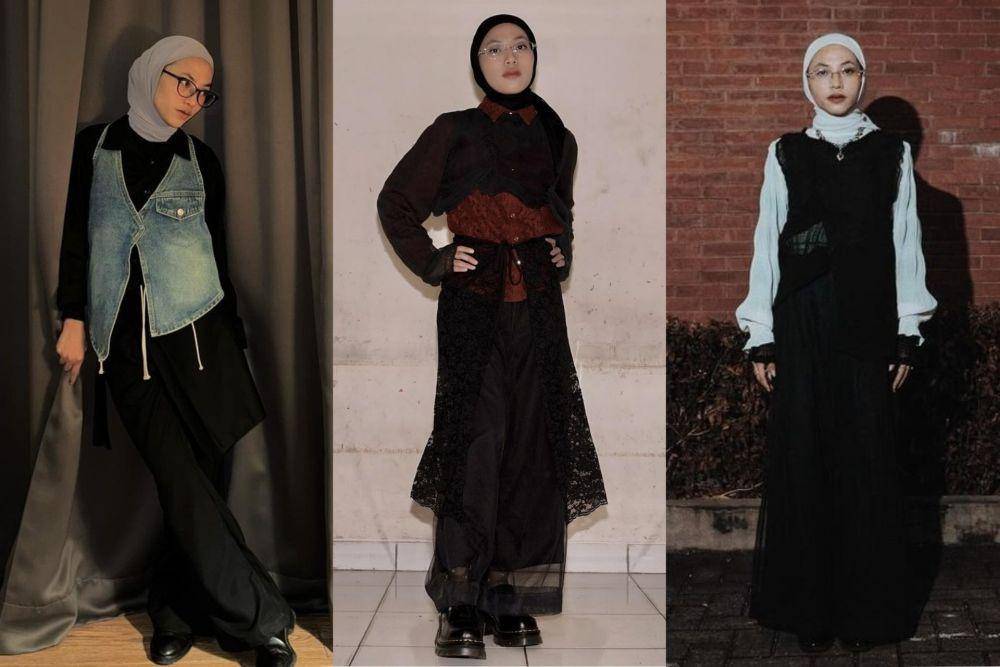OOTD hitam Feby Putri (instagram.com/fbyputrinc)