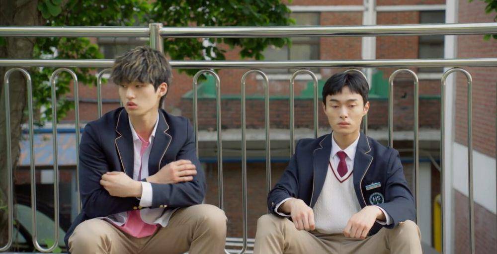 Joo Yoon Chan dan Yoon Chan Young di High School Return of a Gangster (dok. VIU/High School Return of a Gangster)