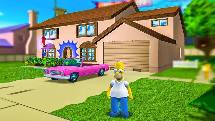 The Simpsons: Hit & Run (dok. Radical Entertainment/ The Simpons: Hit & Run)