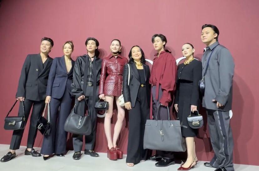 Potret Glamor Mahalini dan Rizky Febian Hadiri Event Gucci di Bangkok