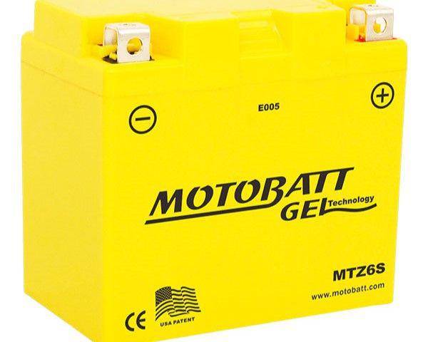 ilustrasi aki motor Motobatt Gel MTZ6S (dok. Motobatt)