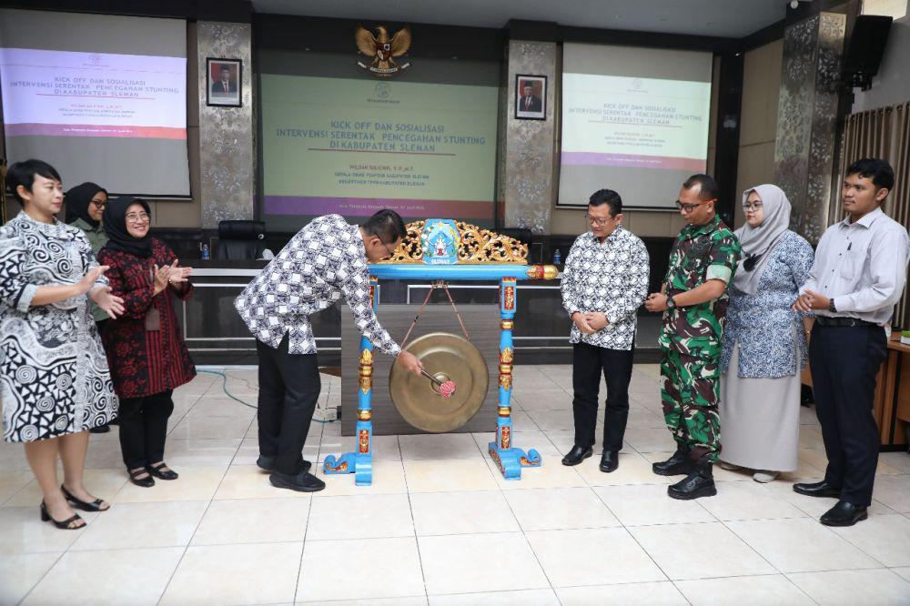 Sleman Luncurkan Gerakan Intervensi Serentak Pencegahan Stunting