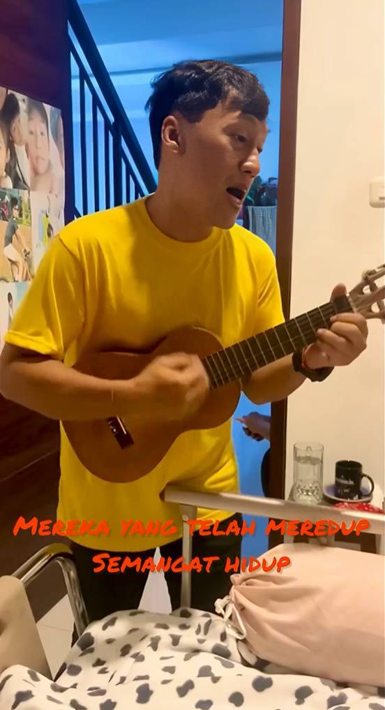 potret Nugie dan Katon Bagaskara hibur ibunya yang sakit (instagram.com/katonbagaskara)