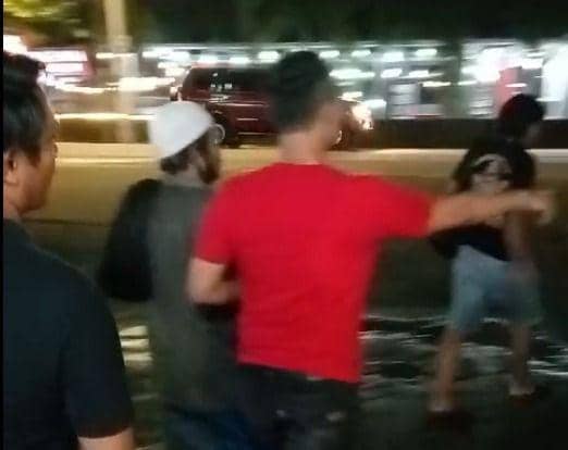 Pimpinan Ponpes inisial AM (50) saat diringkus di Kota Mataram. (dok. Istimewa)