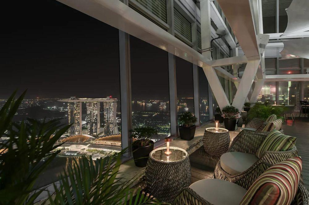 5 Restoran Rooftop Paling Hits di Singapura, Yuk Mampir!