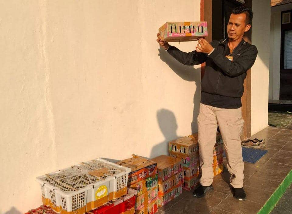 Pengungkapan penyelundupan 295 burung, 65 di antaranya satwa liar dilindungi diamankan Balai Karantina Lampung di Pelabuhan Bakauheni. (DOK. Karantina Lampung).