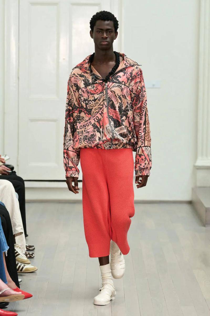 Denzil Patrick S/S '25 di LFW Menswear 2024 (instagram.com/iwantfashionweek)