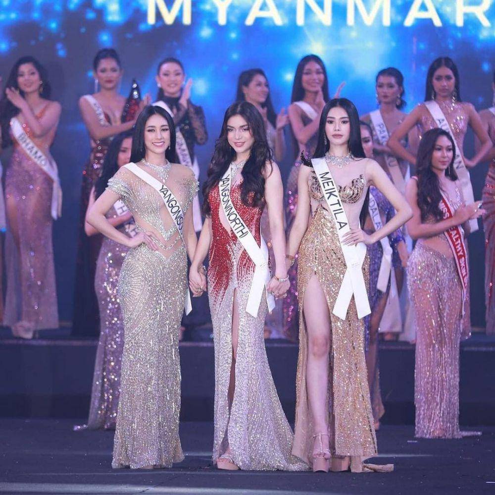 Top 3 Miss Universe Myanmar 2024 (instagram.com/missuniversemyanmar)
