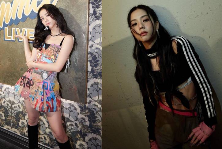 gaya fashion y2k ala Jisoo BLACKPINK (instagram.com/sooyaaa__)