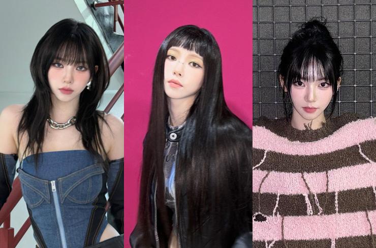 11 Gaya Rambut Berponi ala Karina aespa, Looks Pretty!