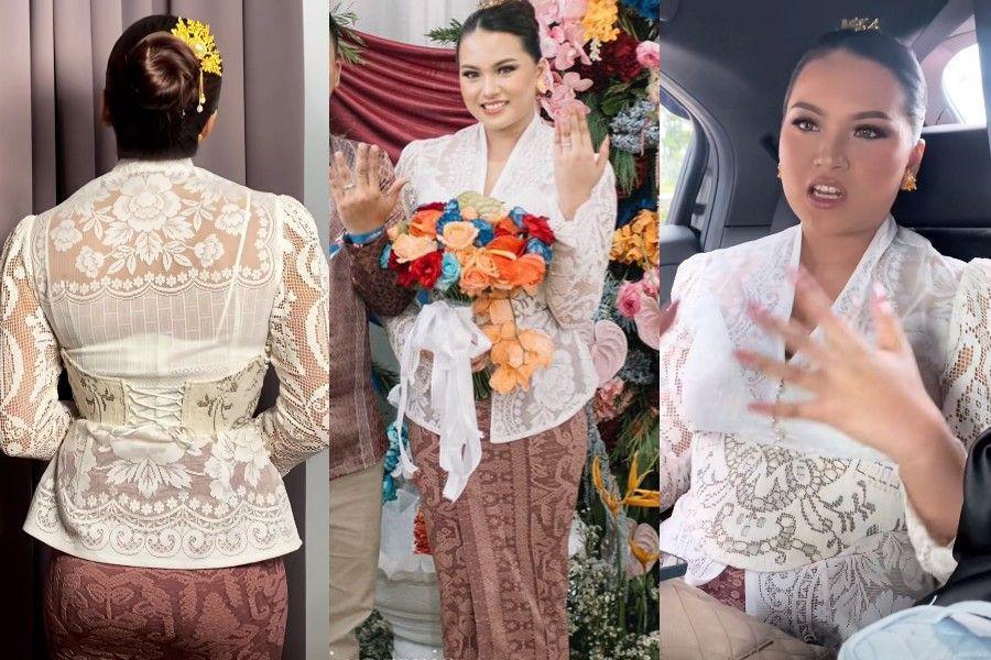 7 Busana dan Makeup Lamaran Ditha Rizky, Calon Istri Dustin Tiffani