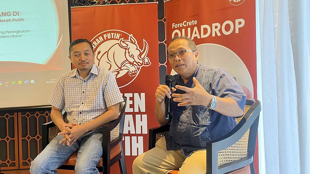 Semen Merah Putih Sokong Kualitas Infrastruktur Terbaik Sumatera Utara