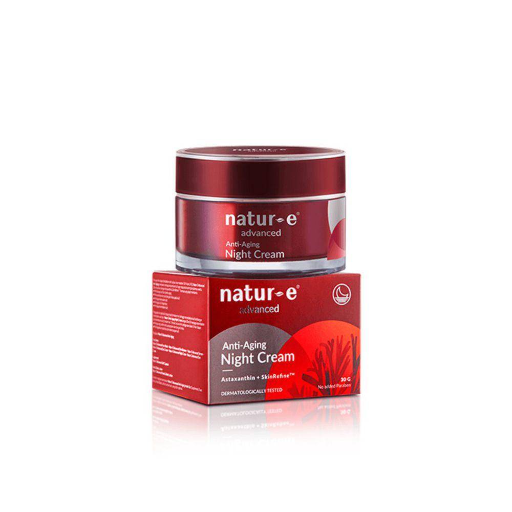 Natur-E Advanced Anti-Aging Night Cream (shopee.co.id/Natur-E Official Shop)