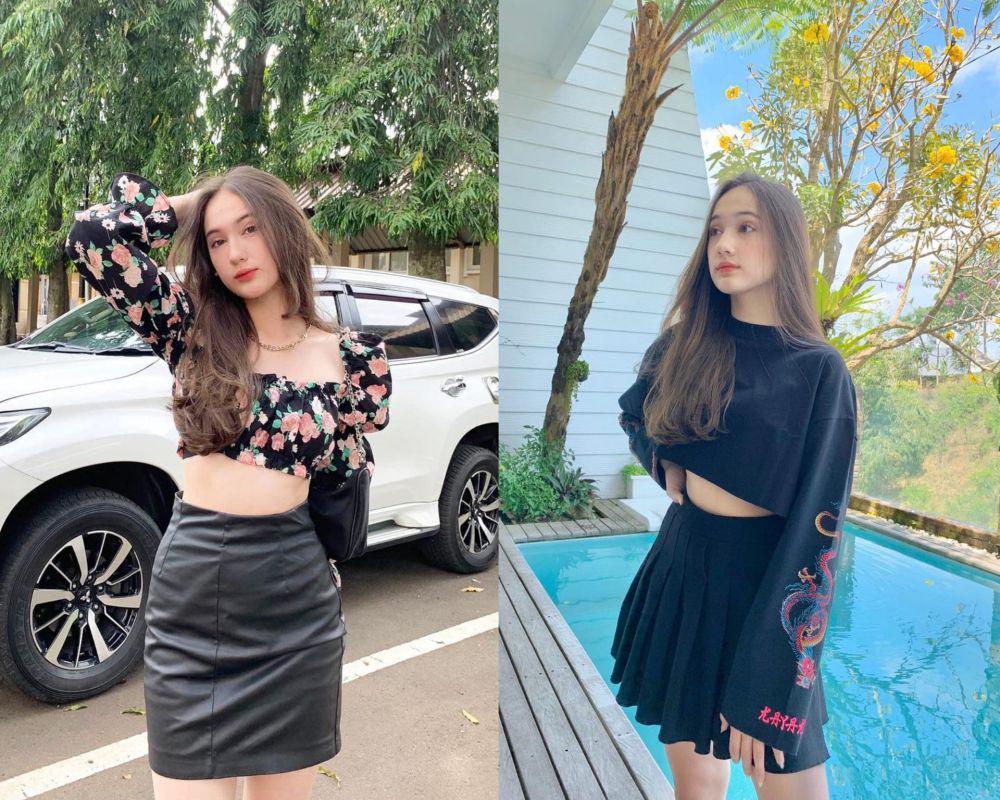 8 Mix and Match Crop Top ala Laura Moane, Simpel dan Chic!