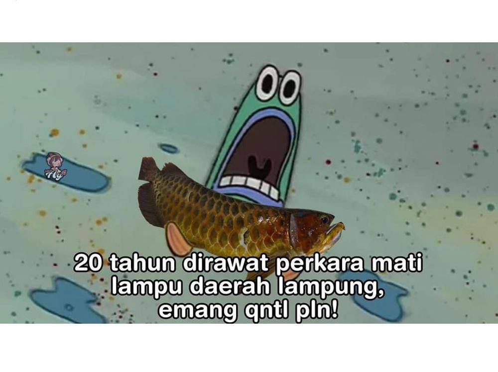 meme listrik padam di Sumatra (instagram.com/lawakscience)