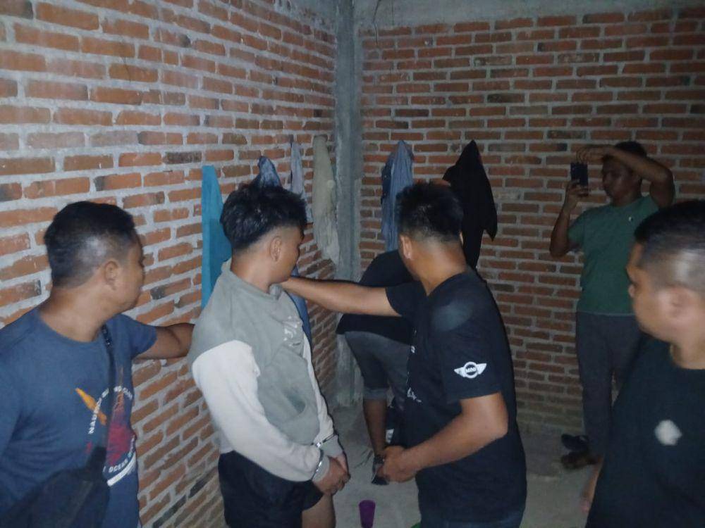 Terduga pelaku utama geng motor yang menyerangan kafe di Binjai (IDN Times/ Istimewa)