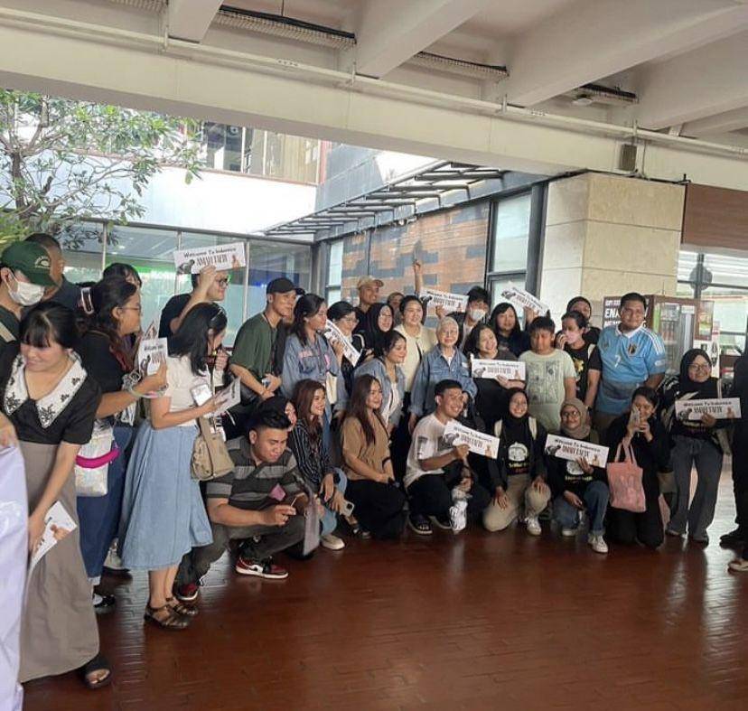 potret pemeran Usha Seamkhum di Jakarta (Instagram.com/amahtaew)