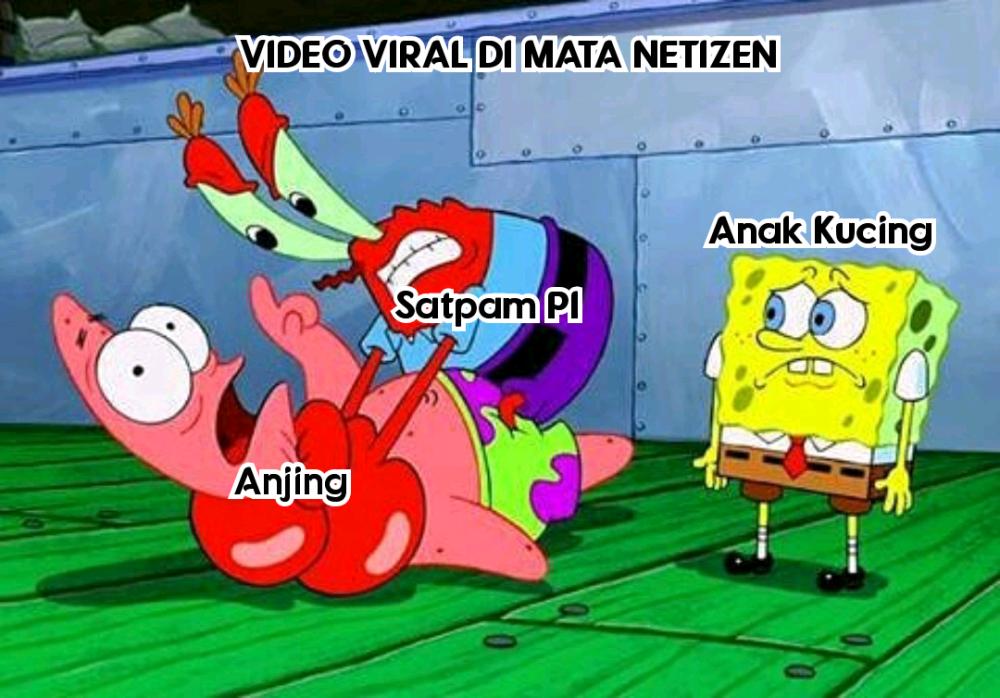 7 Meme Satpam Dipecat karena Pukul Anjing, padahal Mau Nolong Kucing?