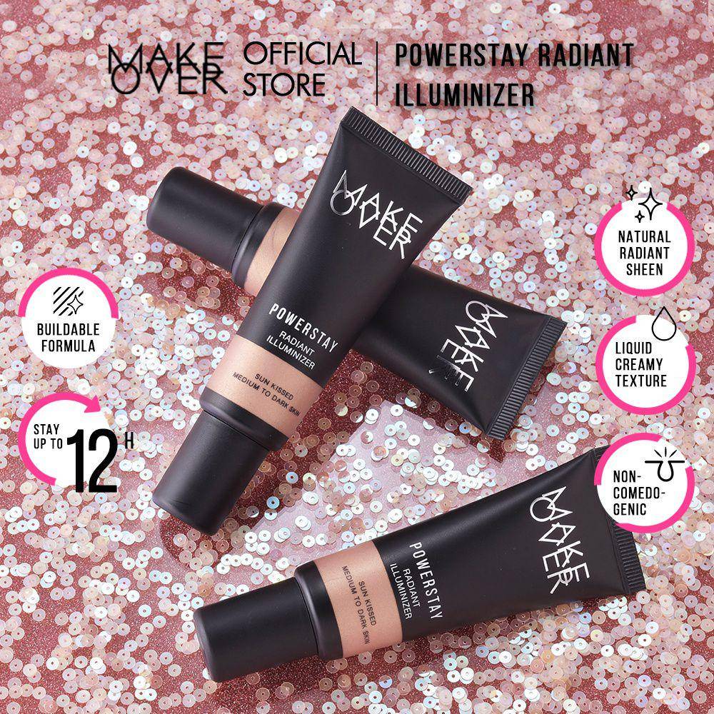 Make Over Powerstay Radiant Illuminizer Liquid Highlighter (shopee.co.id/Make Over Official Shop)