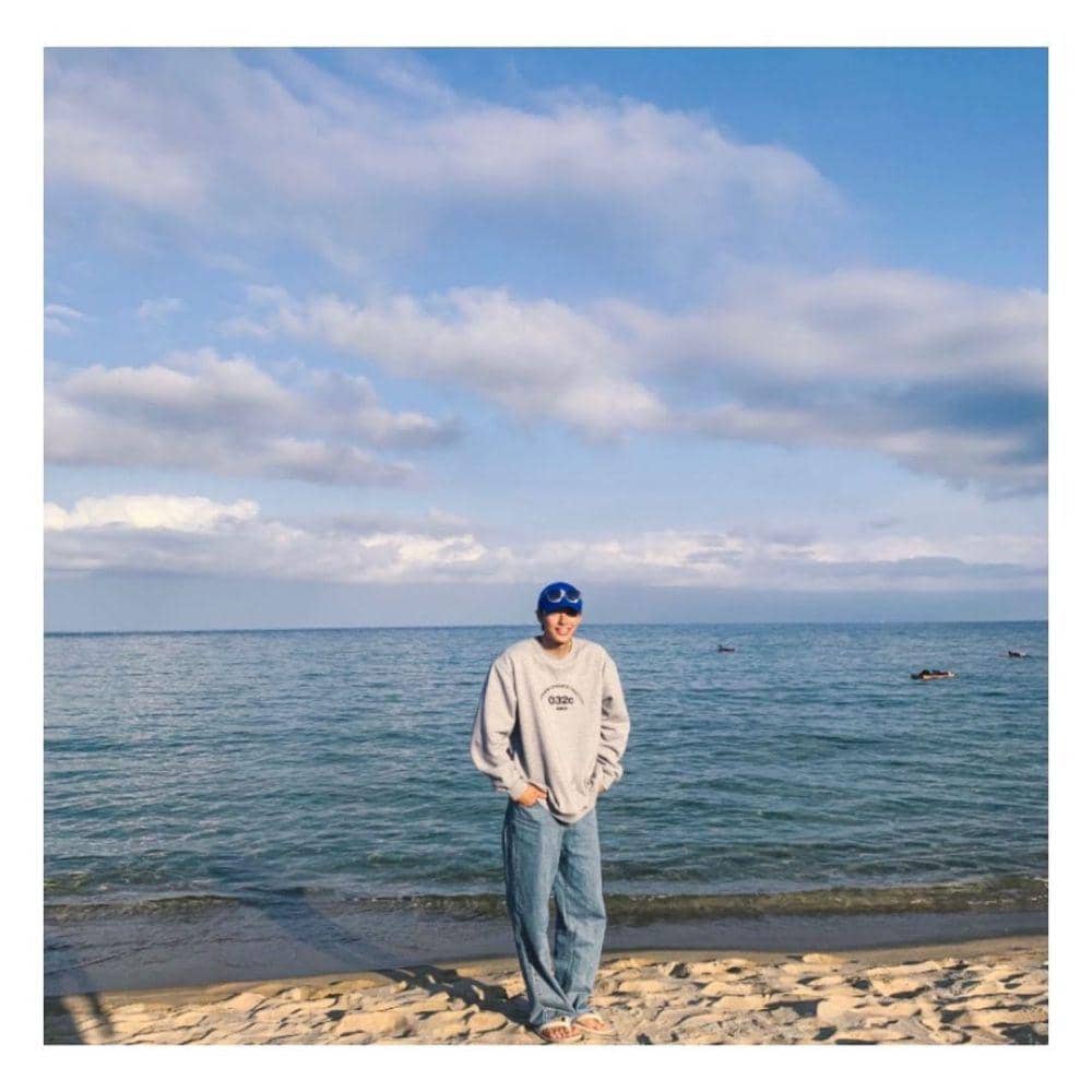 OOTD hangout ala Lee Won Jung (instagram.com/jung_or__)