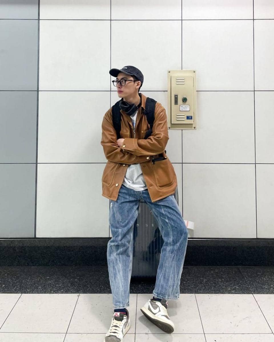 OOTD hangout ala Lee Won Jung (instagram.com/jung_or__)